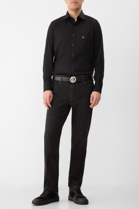 рубашка  из хлопка спереди