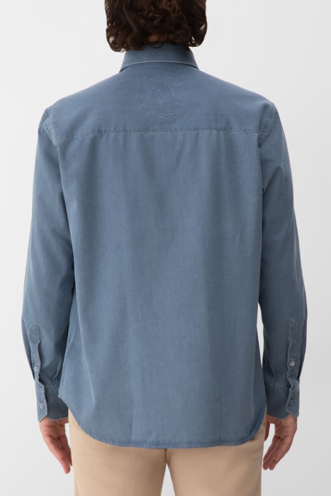 рубашка  от бренда stefano ricci вид слева