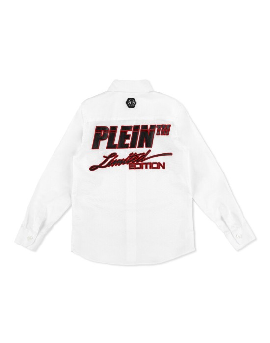 рубашка от бренда philipp plein вид слева