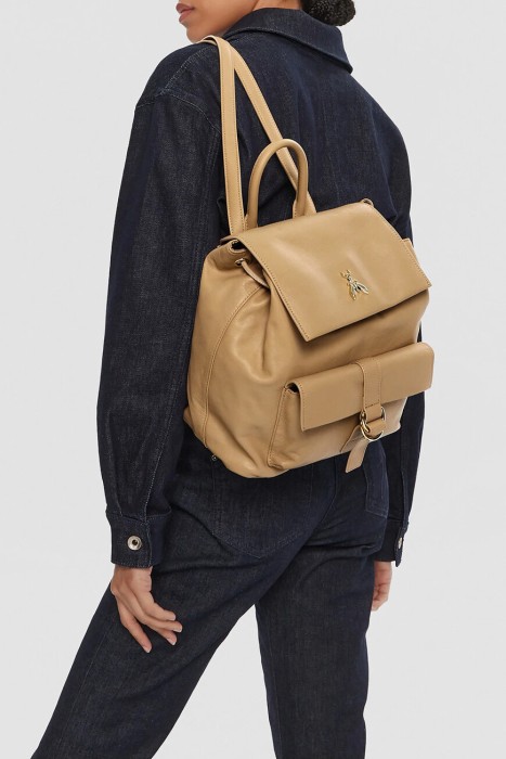 рюкзак  модель new business от бренда patrizia pepe вид слева