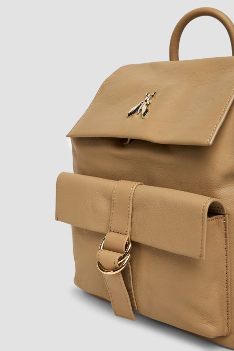 рюкзак  модель new business из кожи спереди