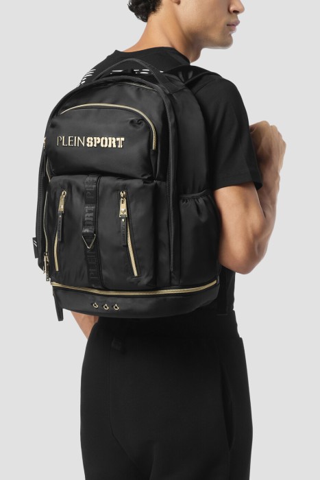 рюкзак от бренда plein sport вид слева