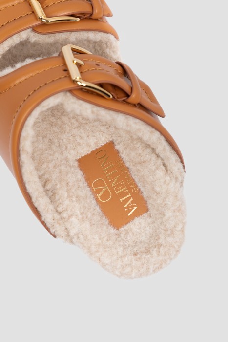 сандалии  модель fussfriend из льна спереди