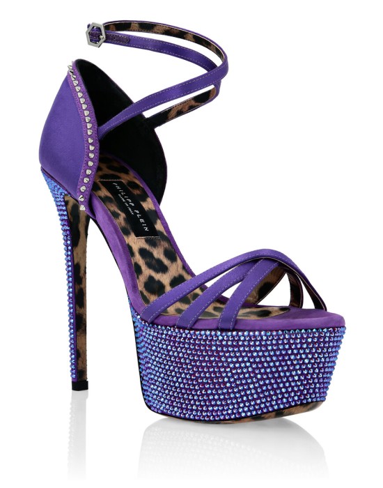 сандалии  от бренда philipp plein вид слева