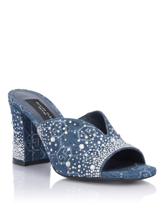 сандалии  от бренда philipp plein вид слева