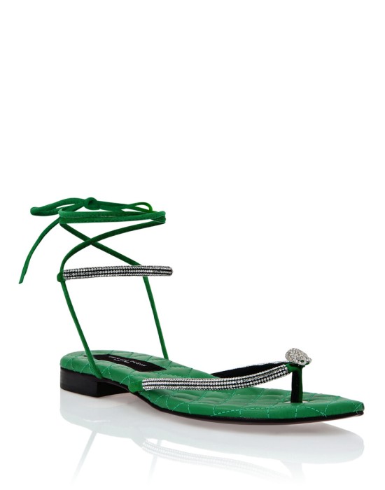 сандалии  от бренда philipp plein вид слева