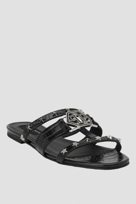 сандалии  от бренда philipp plein вид слева