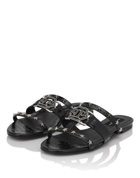 сандалии  универсального стиля с лицевой стороны