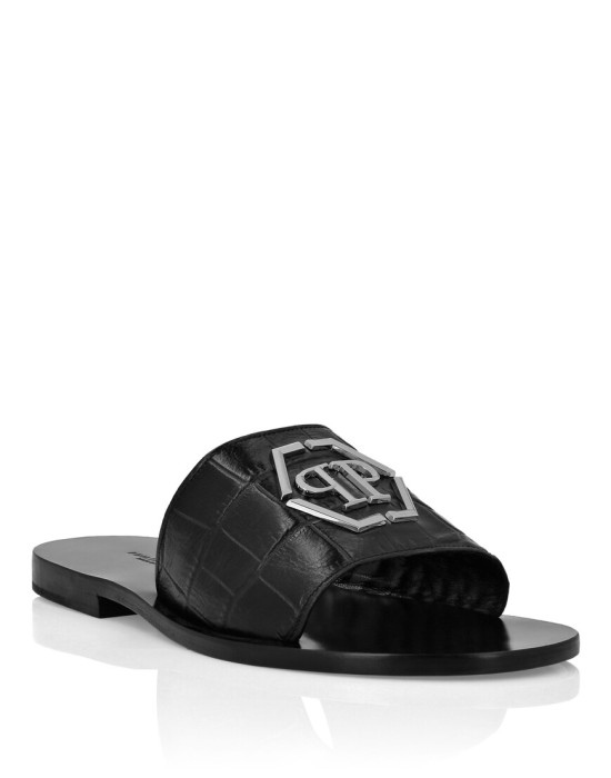 сандалии  от бренда philipp plein вид слева