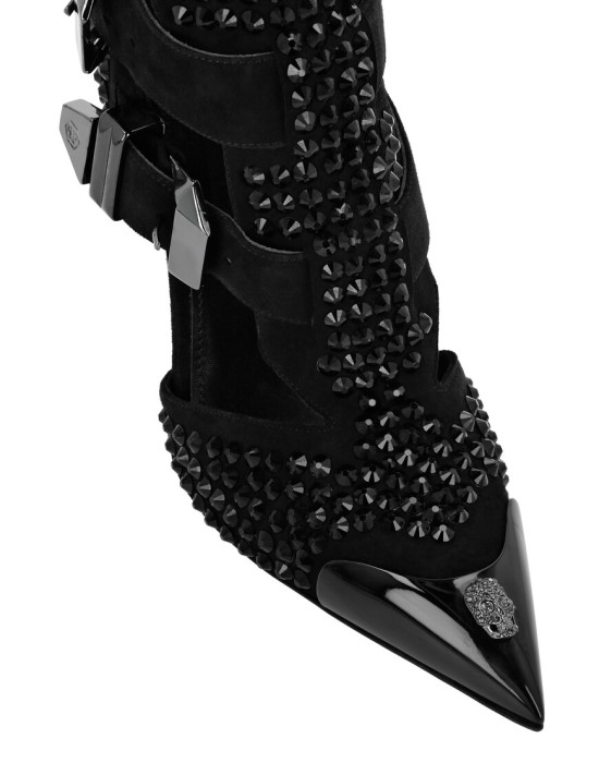 сандалии  универсального стиля с лицевой стороны