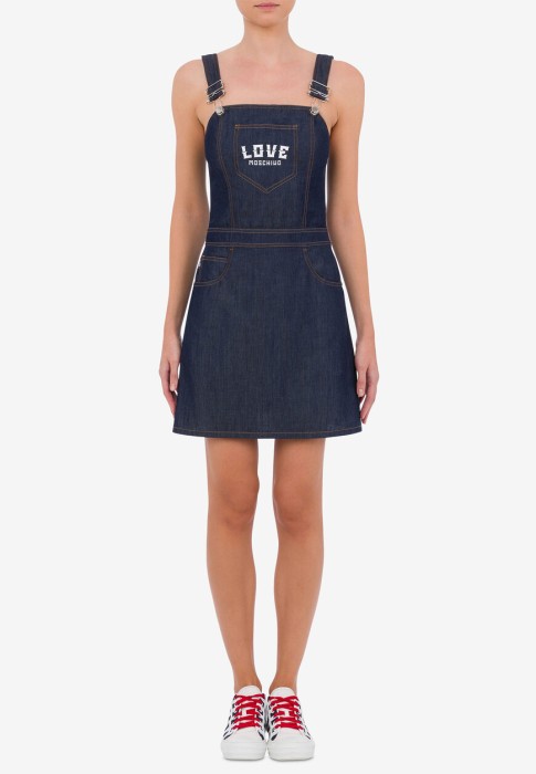 сарафан  от бренда moschino love вид слева