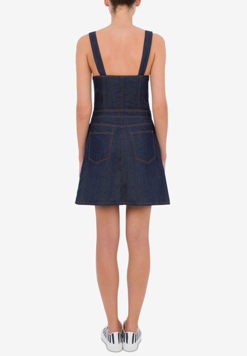 сарафан  из франции вид сбоку