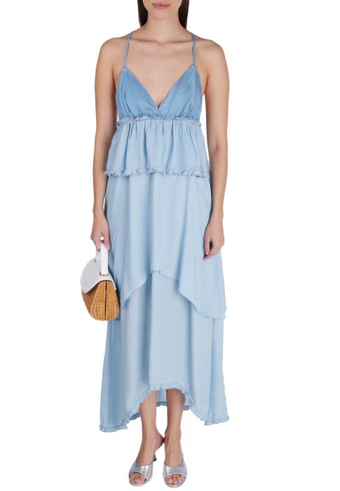 сарафан  от бренда pinko вид слева