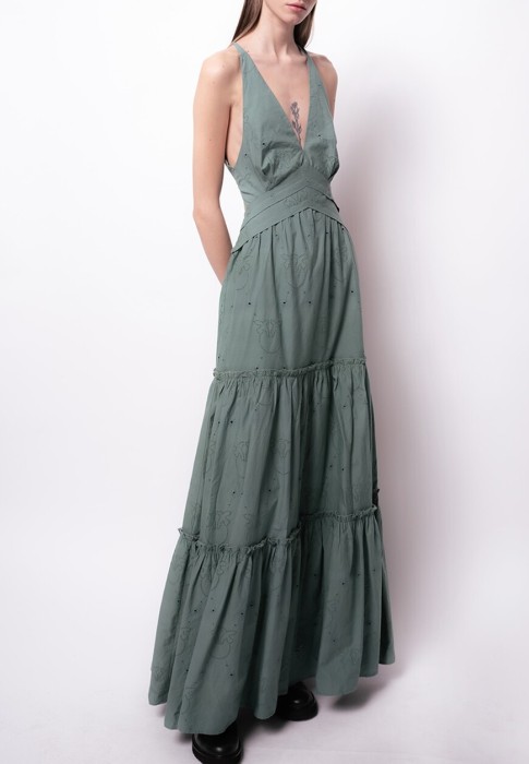 сарафан  из италии вид сбоку