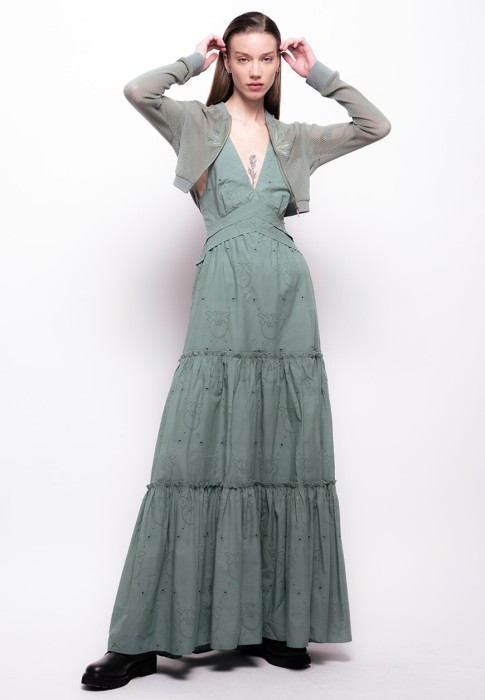 Товар зеленого цвета с внутренней стороны