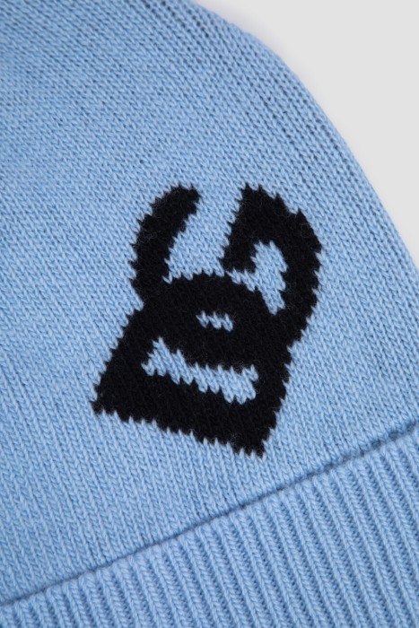 шапка dolce&gabbana модель из коллекции dna из шерсти спереди