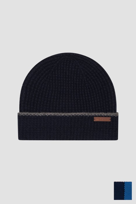 шапка  от бренда kiton вид слева