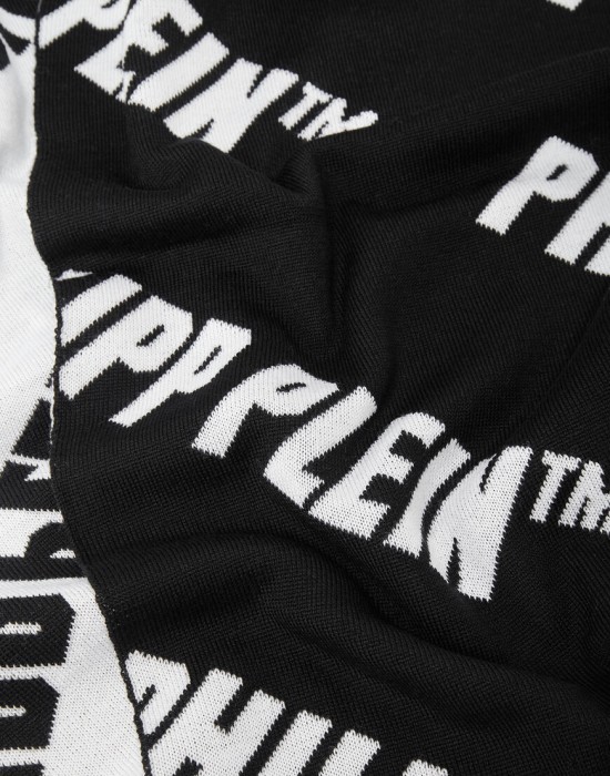 шарф  от бренда philipp plein вид слева