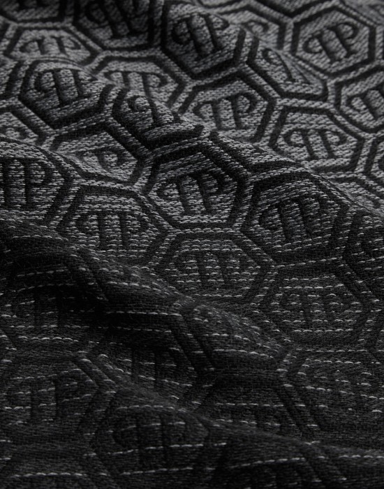 шарф  от бренда philipp plein вид слева