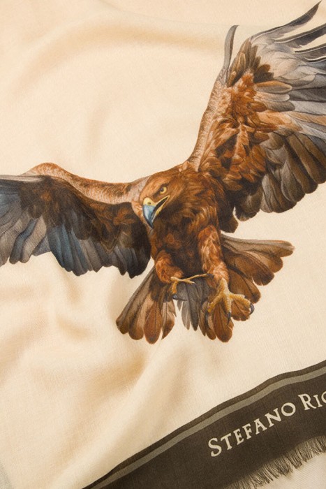 шарф  из англии вид сбоку