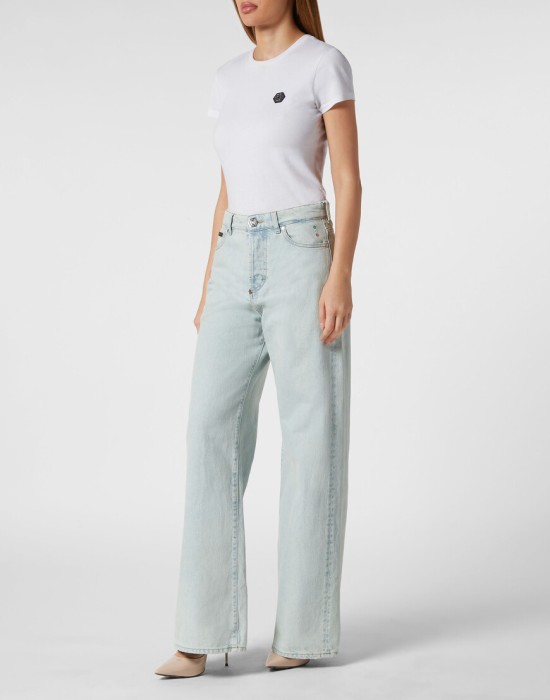 Товар голубого цвета с внутренней стороны