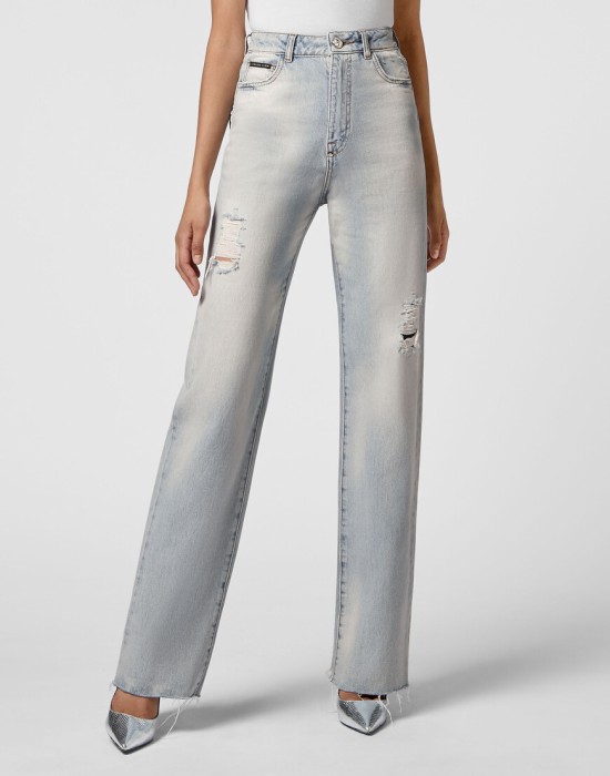 широкие джинсы  SABC-WDT1896-PDE004N_07IX фотография