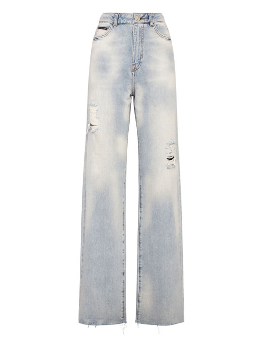 широкие джинсы  по цене 31008 руб вид справа