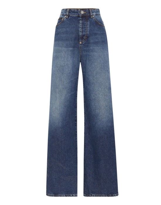 широкие джинсы  по цене 68994 руб вид справа