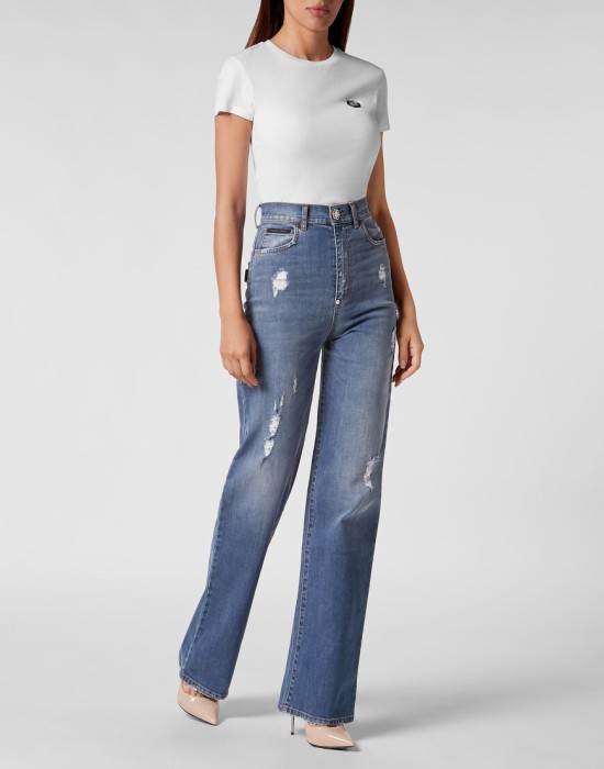 Товар голубого цвета с внутренней стороны