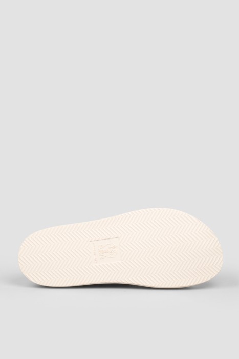 шлепанцы  модель cross-over для взрослого возраста с изнаночной стороны