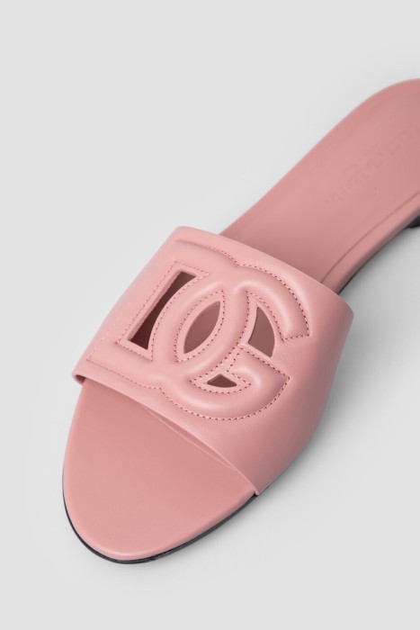 шлепанцы  модель из линейки bianca из льна спереди