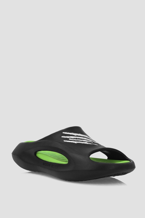 шлепанцы  модель «луна» (`moon`) от бренда plein sport вид слева