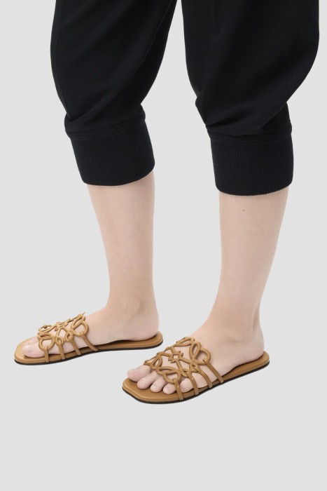 шлепанцы  модель petal anagram по цене 54500 руб вид справа