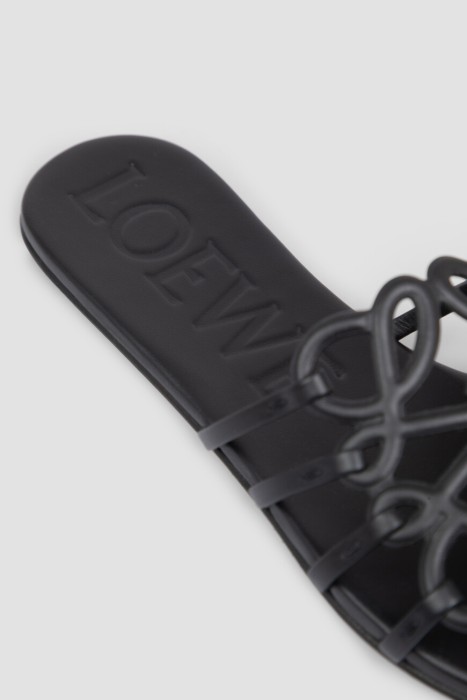 шлепанцы  модель petal anagram универсального стиля с лицевой стороны