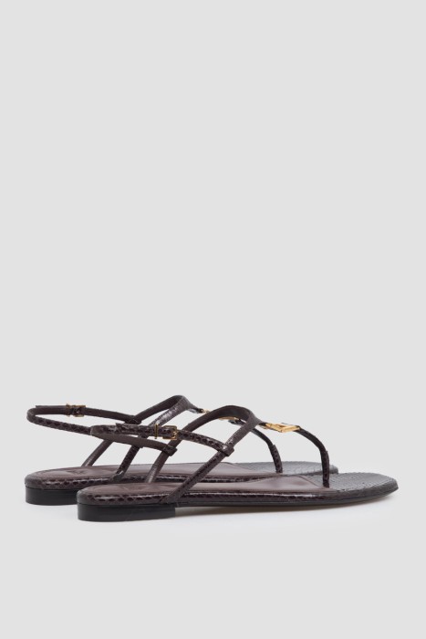 шлепанцы-вьетнамки  из италии вид сбоку