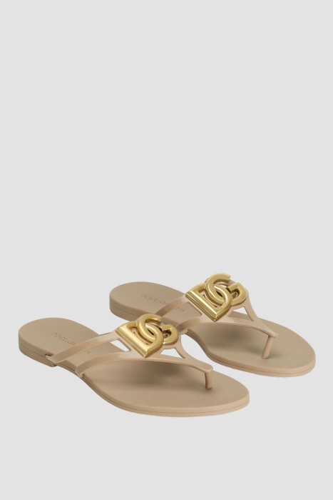 шлепанцы  от бренда dolce & gabbana вид слева