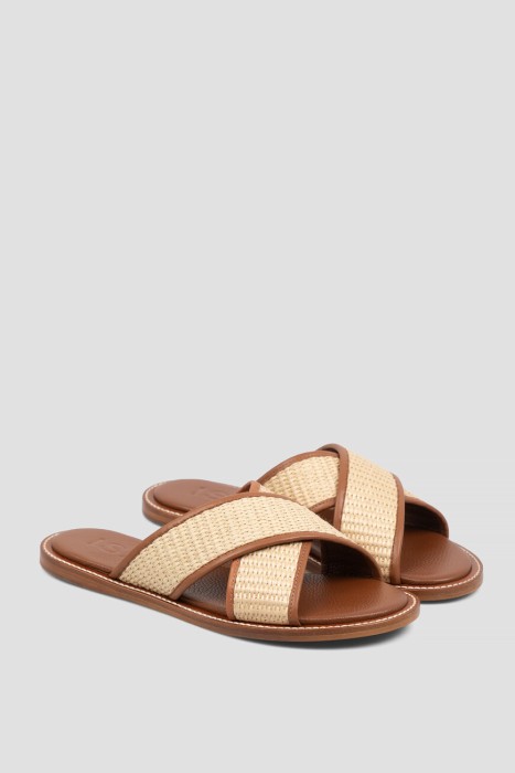 шлепанцы  из италии вид сбоку