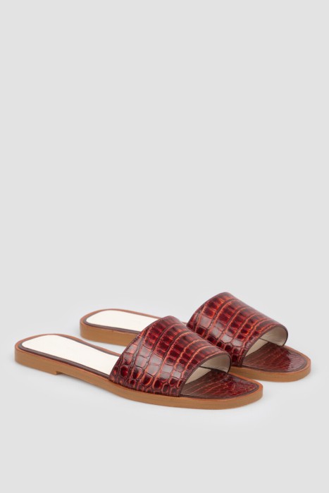 шлепанцы  от бренда bardini вид слева