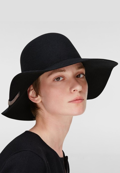 шляпа  из италии вид сбоку