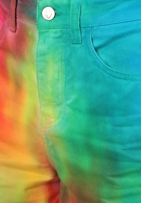 шорты джинсовые  из проверенных материалов спереди