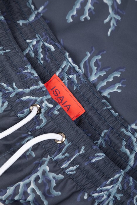 шорты купальные  из полиэстера спереди