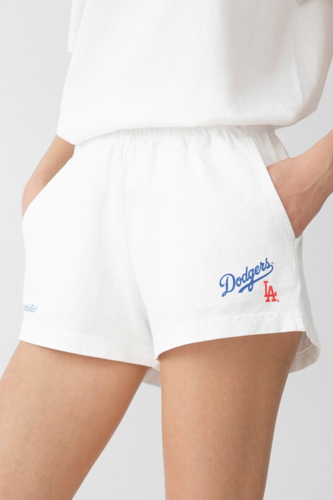 шорты  модель dodgers serif disco из америки вид сбоку