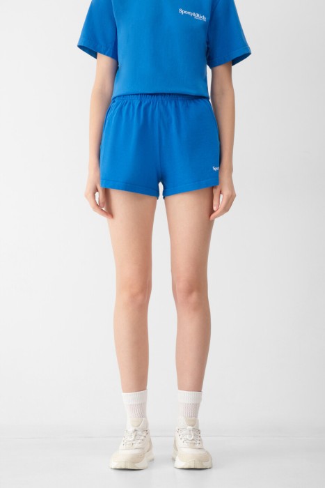 шорты sporty&rich модель serif disco SH037622300BL67 фотография