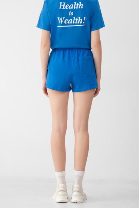 шорты sporty&rich модель serif disco по цене 9600 руб вид справа