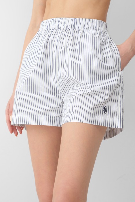 шорты sporty rich модель src из америки вид сбоку