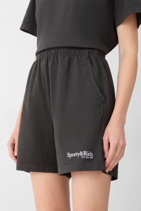 шорты sporty&rich из америки вид сбоку