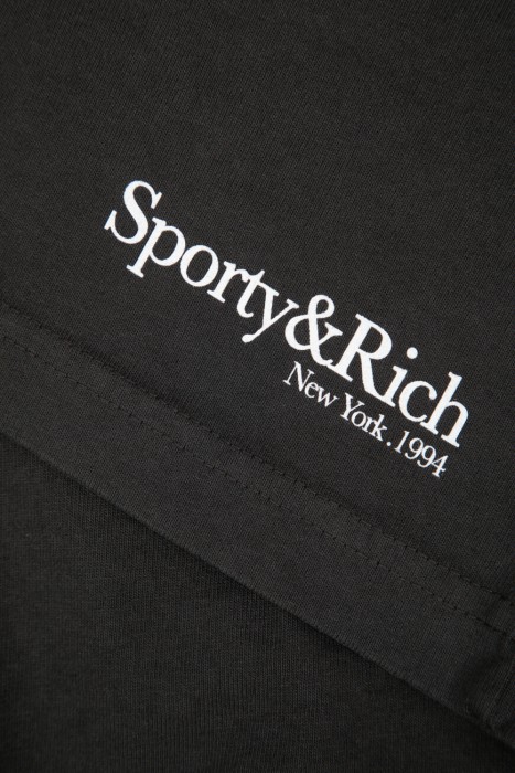 шорты sporty&rich для взрослого возраста с изнаночной стороны