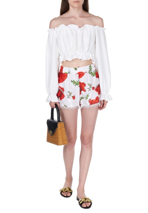 шорты  от бренда positano couture by blitz вид слева