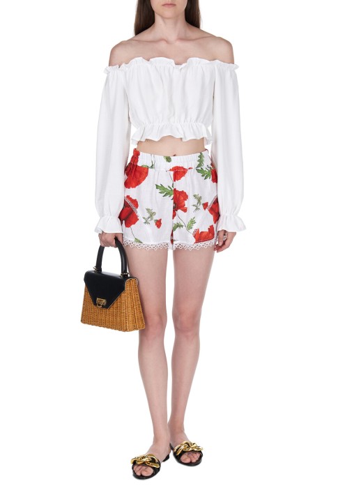 шорты  из италии вид сбоку