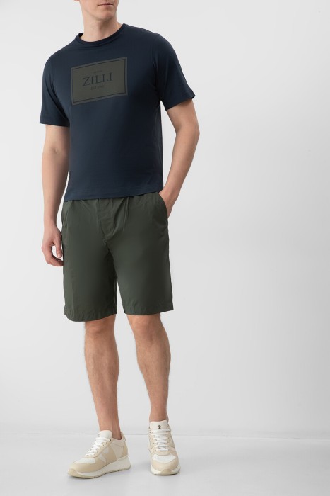 шорты  из хлопка спереди